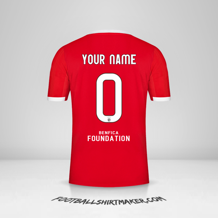 Jersey SL Benfica 2022/2023 UCL -  your name - 0
