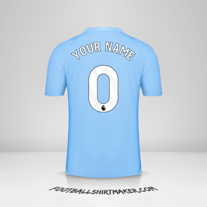 Jersey Manchester City 2023/2024 -  your name - 0