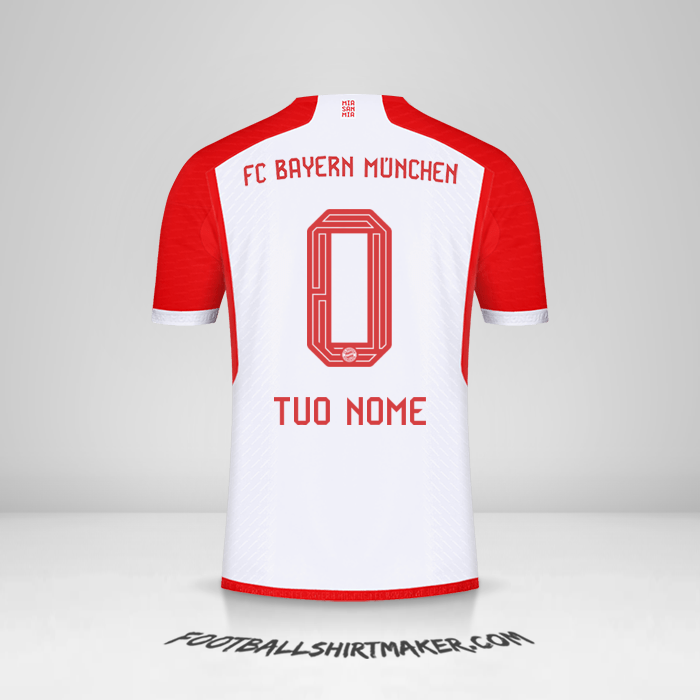 Maglia FC Bayern Munchen 2023/2024 -  tuo nome - 0
