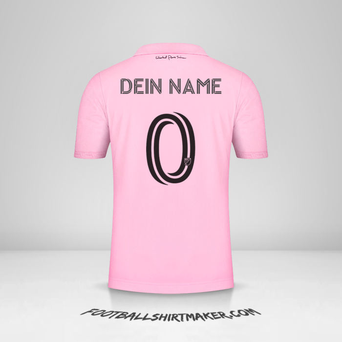 Trikot Inter Miami 2022/2023 -  dein name - 0