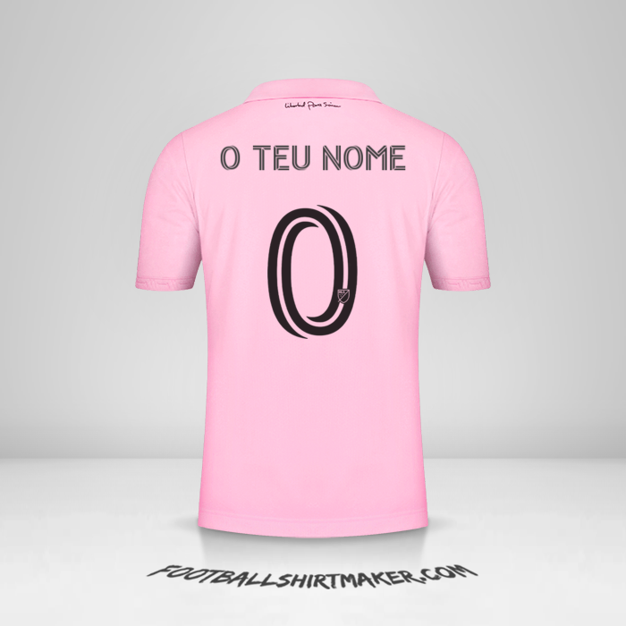 Camisola Inter Miami 2022/2023 -  o teu nome - 0