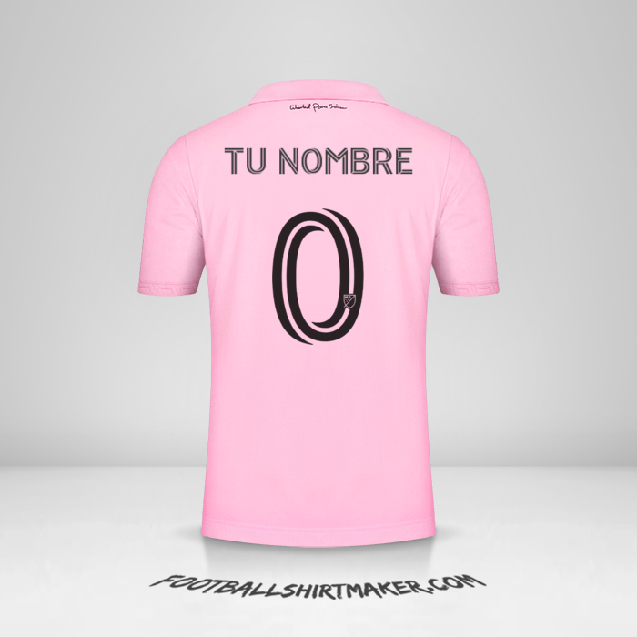 Camiseta Inter Miami 2022/2023 -  tu nombre - 0