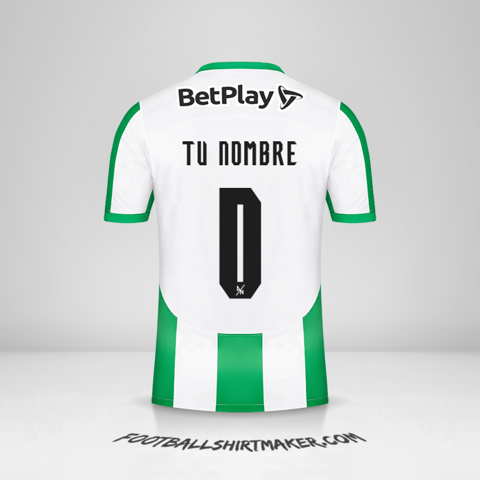 Camiseta Atletico Nacional 2023 -  tu nombre - 0