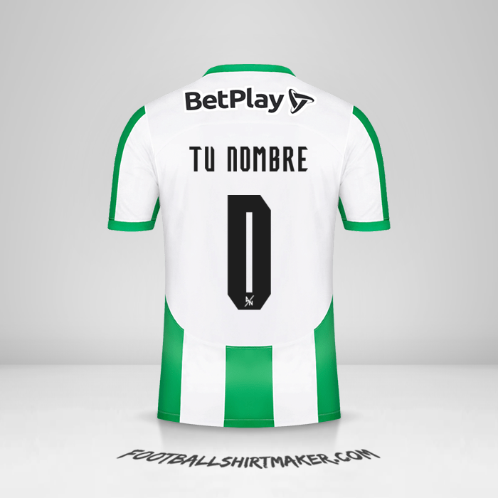 Camiseta Atletico Nacional 2023 -  tu nombre - 0