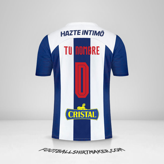 Camiseta Club Alianza Lima 2023 -  tu nombre - 0