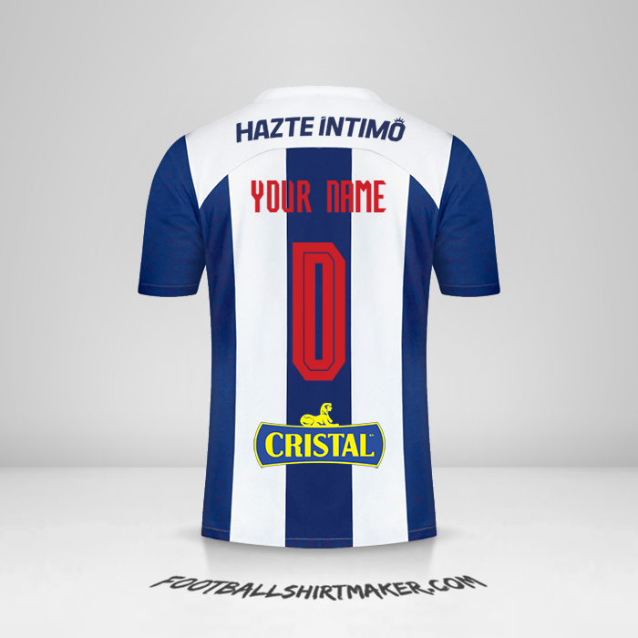Shirt Club Alianza Lima 2023 -  your name - 0