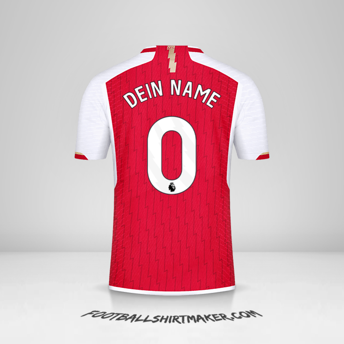 Trikot Arsenal 2023/2024 -  dein name - 0