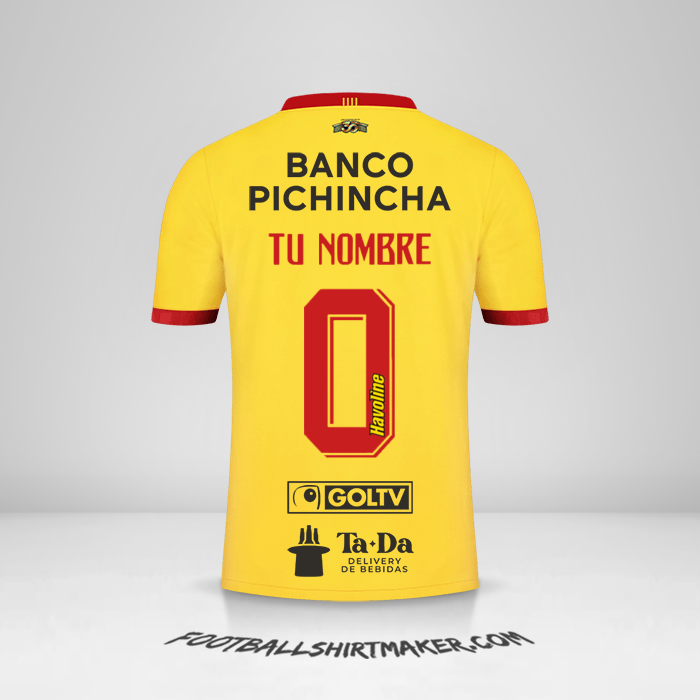Jersey Barcelona SC 2023 -  tu nombre - 0