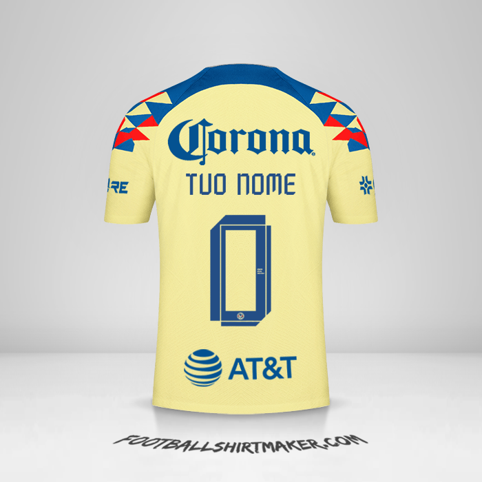 Maglia Club America 2023/2024 -  tuo nome - 0