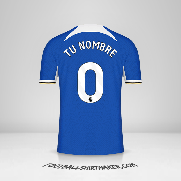 Camiseta Chelsea 2023/2024 -  tu nombre - 0