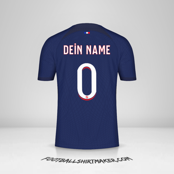 Trikot Paris Saint Germain 2023/2024 -  dein name - 0