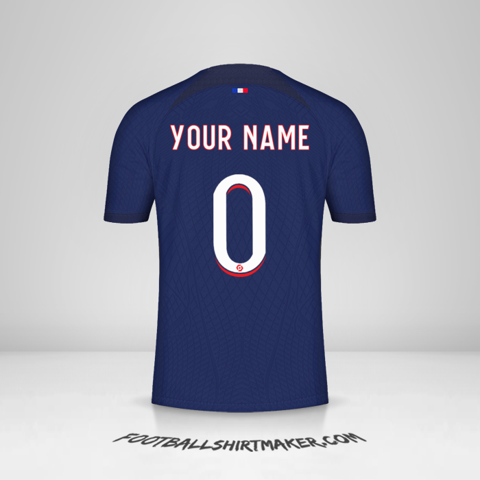 Jersey Paris Saint Germain 2023/2024 -  your name - 0