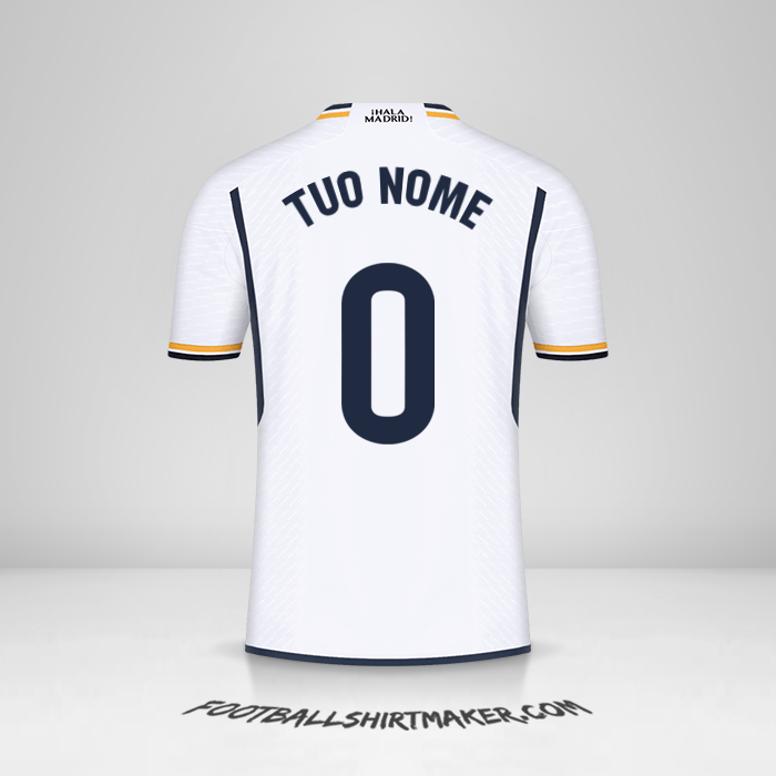 Maglia Real Madrid CF 2023/2024 -  tuo nome - 0