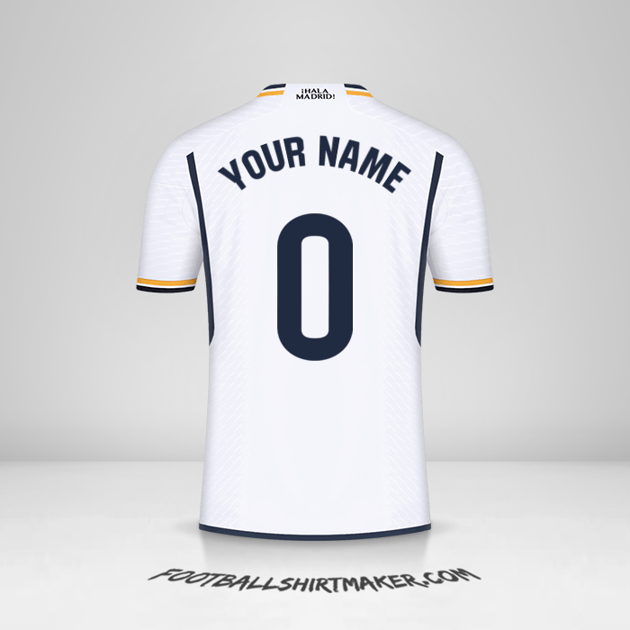 Jersey Real Madrid CF 2023/2024 -  your name - 0