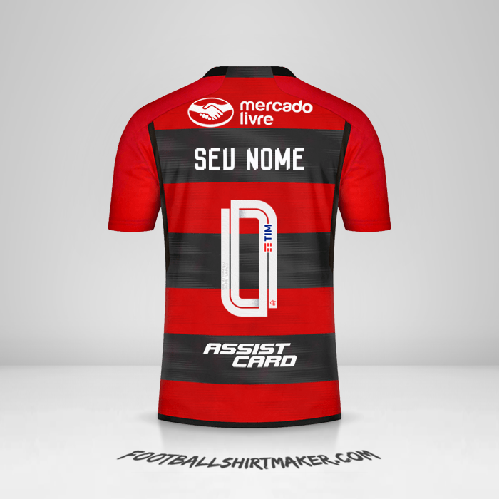 Camisa Flamengo 2023 -  seu nome - 0