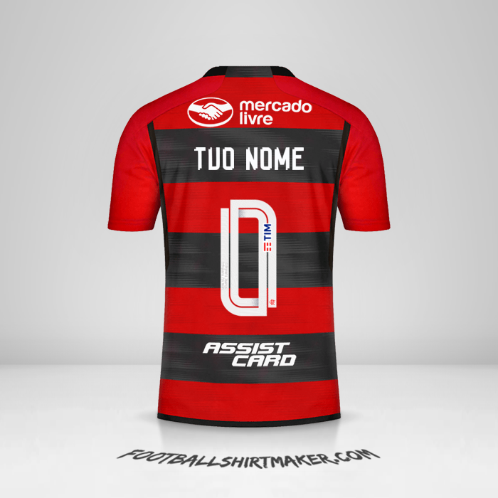 Maglia Flamengo 2023 -  tuo nome - 0