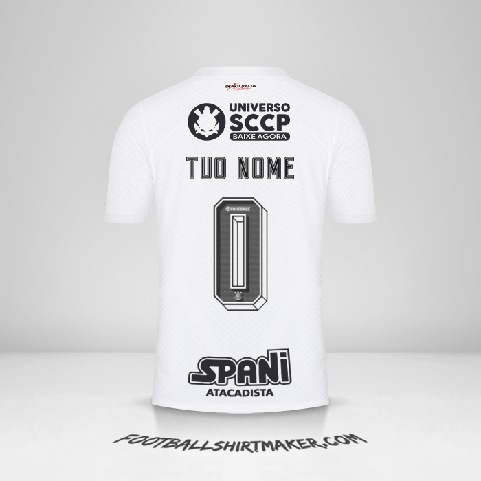 Maglia Corinthians 2023/2024 -  tuo nome - 0