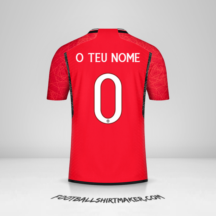 Camisola Manchester United Cup 2023/2024 -  o teu nome - 0