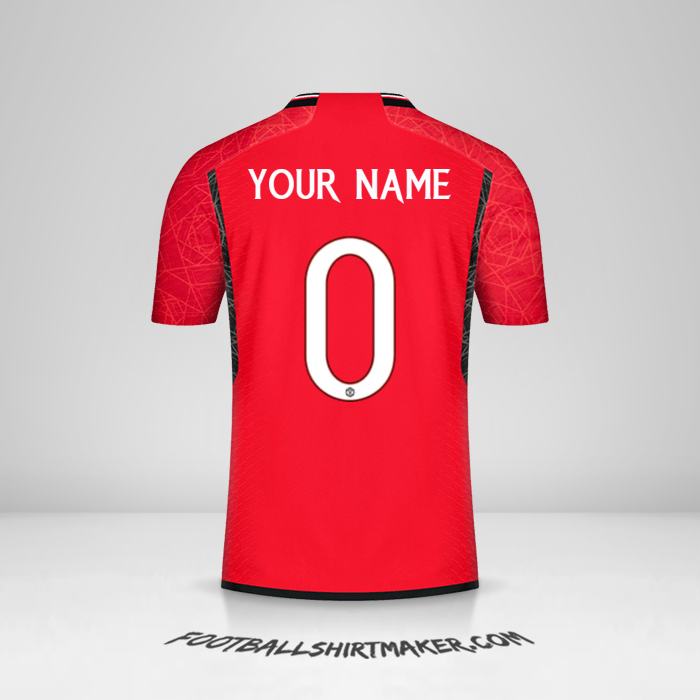 Shirt Manchester United 2023/2024 Cup -  your name - 0