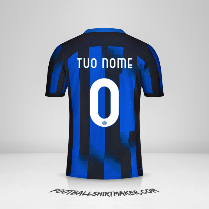 Maglia Inter 2023/2024 -  tuo nome - 0