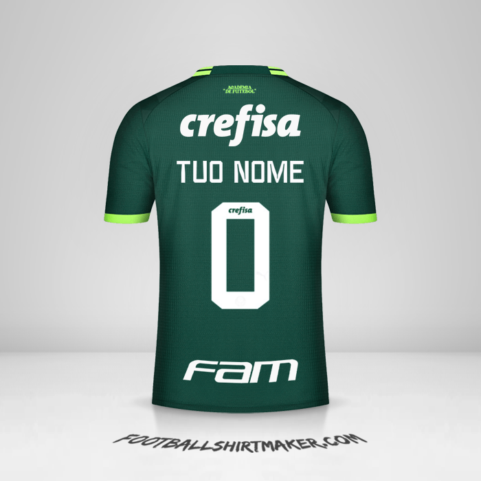 Maglia Palmeiras 2023 -  tuo nome - 0