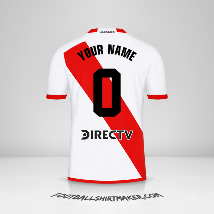 Jersey River Plate 2023/2024 -  your name - 0