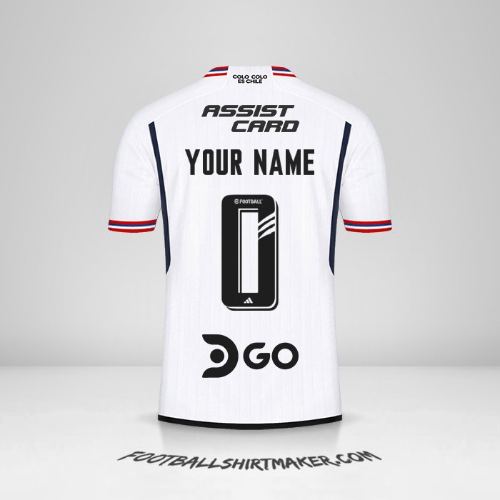 Jersey Colo Colo 2023 -  your name - 0