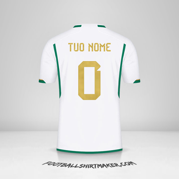 Maglia Algeria 2022/2023 -  tuo nome - 0