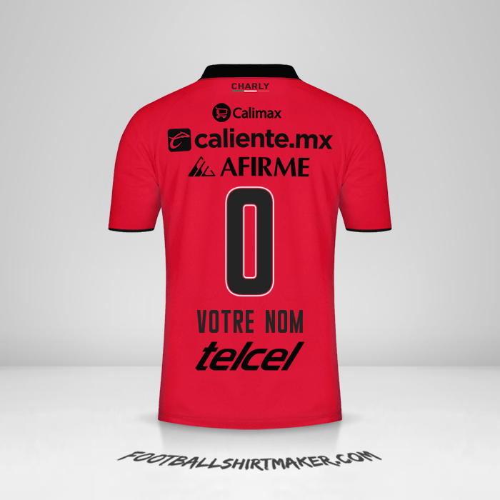 Maillot Club Tijuana 2023/2024 -  votre nom - 0
