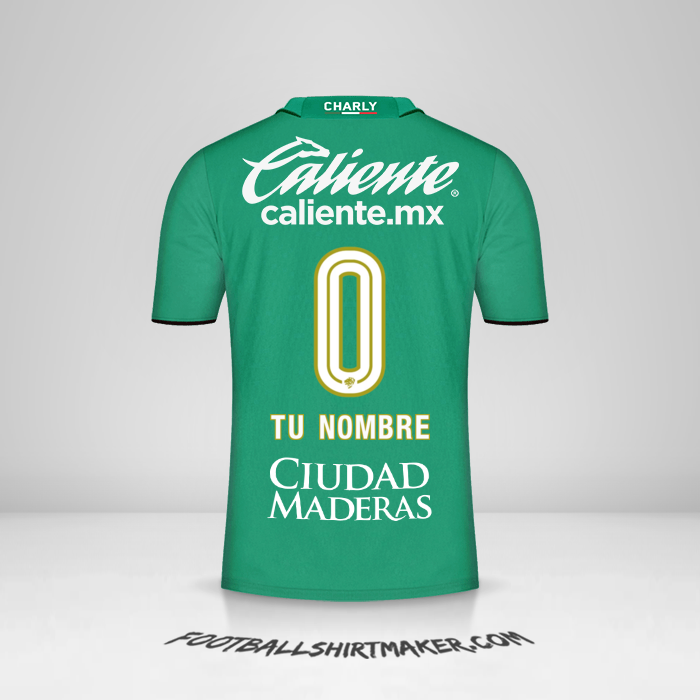 Camiseta Club León 2023/2024 -  tu nombre - 0