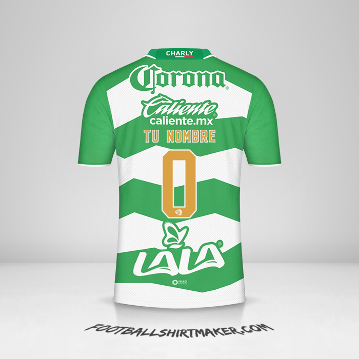 Camiseta Santos Laguna 2023/2024 -  tu nombre - 0
