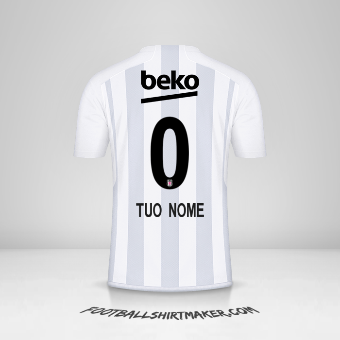 Maglia Besiktas JK 2023/2024 -  tuo nome - 0