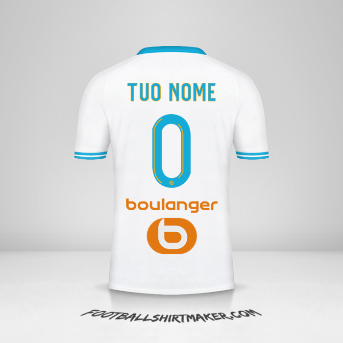 Maglia Olympique de Marseille 2023/2024 -  tuo nome - 0