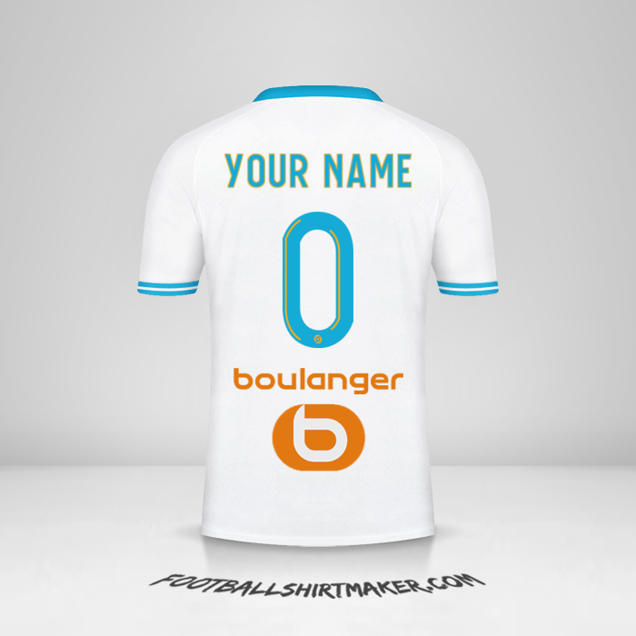 Shirt Olympique de Marseille 2023/2024 -  your name - 0
