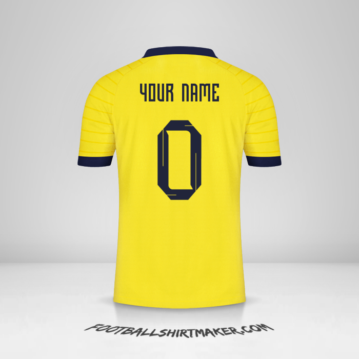 Jersey Ecuador 2023 -  your name - 0