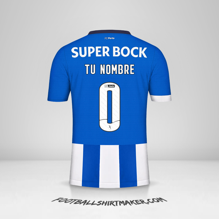 Camiseta FC Porto 2023/2024 -  tu nombre - 0