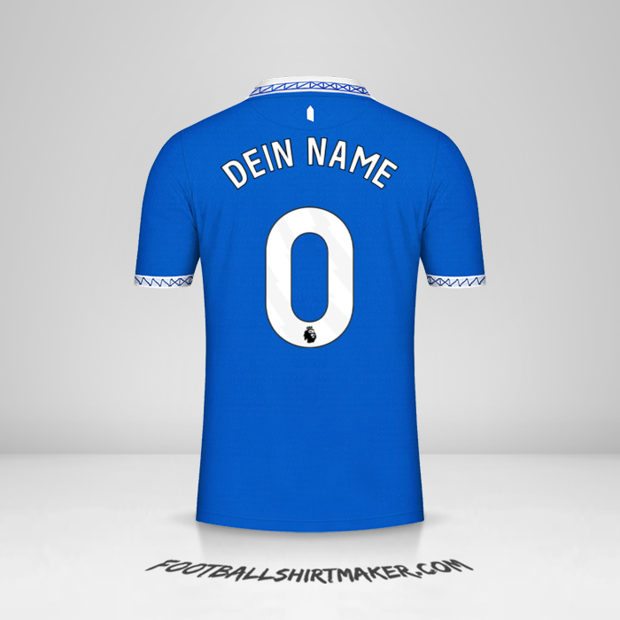 Trikot Everton FC 2023/2024 -  dein name - 0