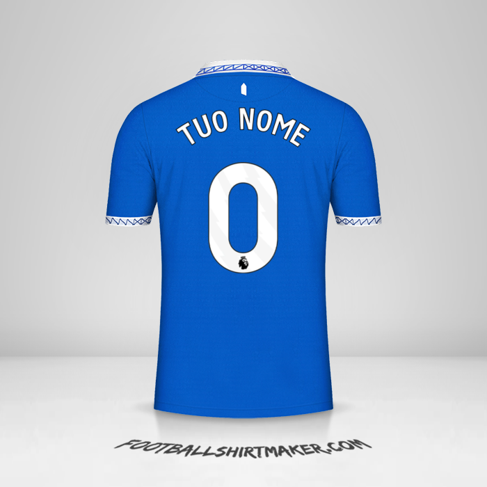 Maglia Everton FC 2023/2024 -  tuo nome - 0