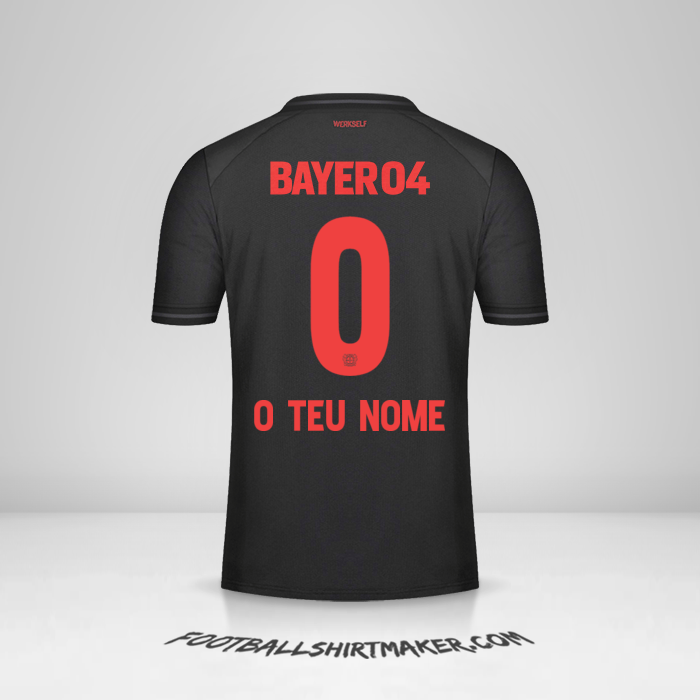 Camisola Bayer 04 Leverkusen 2023/2024 -  o teu nome - 0