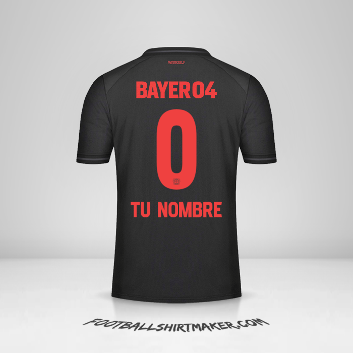Camiseta Bayer 04 Leverkusen 2023/2024 -  tu nombre - 0