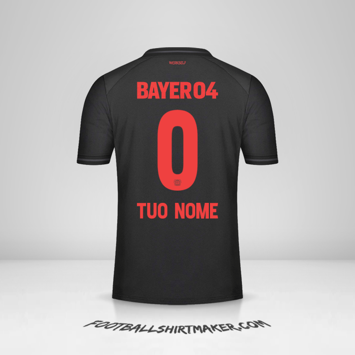 Maglia Bayer 04 Leverkusen 2023/2024 -  tuo nome - 0