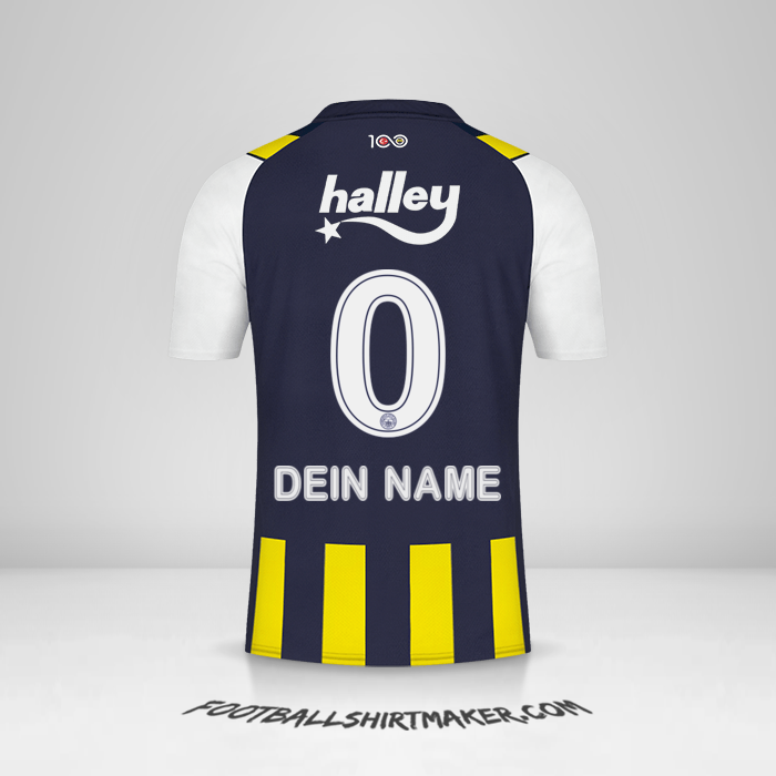 Trikot Fenerbahce SK 2023/2024 -  dein name - 0