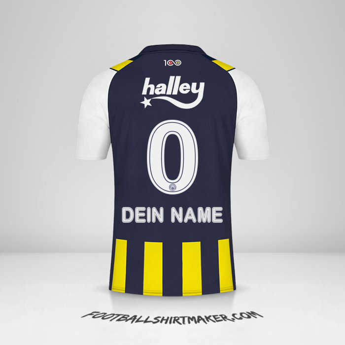 Trikot Fenerbahce SK 2023/2024 -  dein name - 0