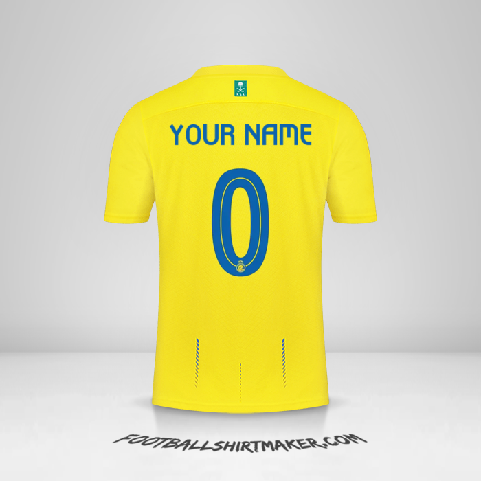 Jersey Al Nassr 2023/2024 -  your name - 0