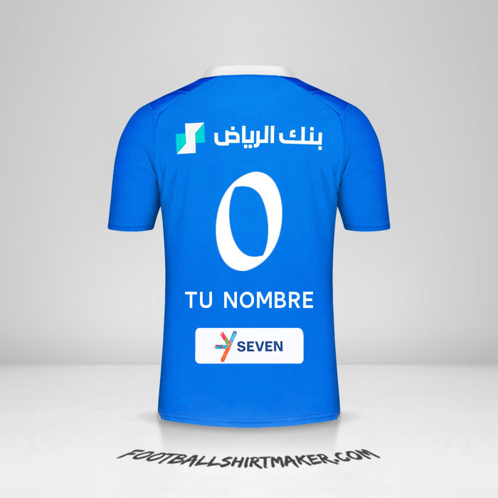 Camiseta Al Hilal 2023/2024 -  tu nombre - 0