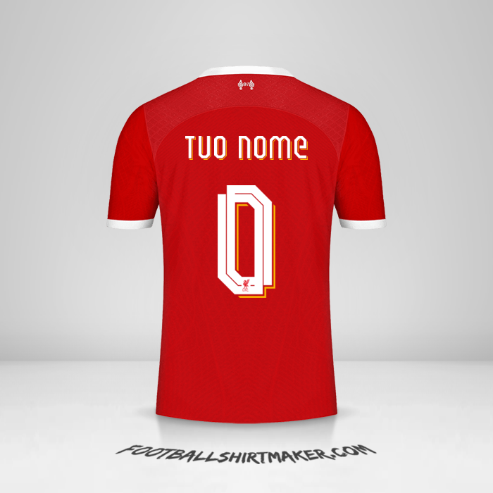 Maglia Liverpool FC Cup 2023/2024 -  tuo nome - 0