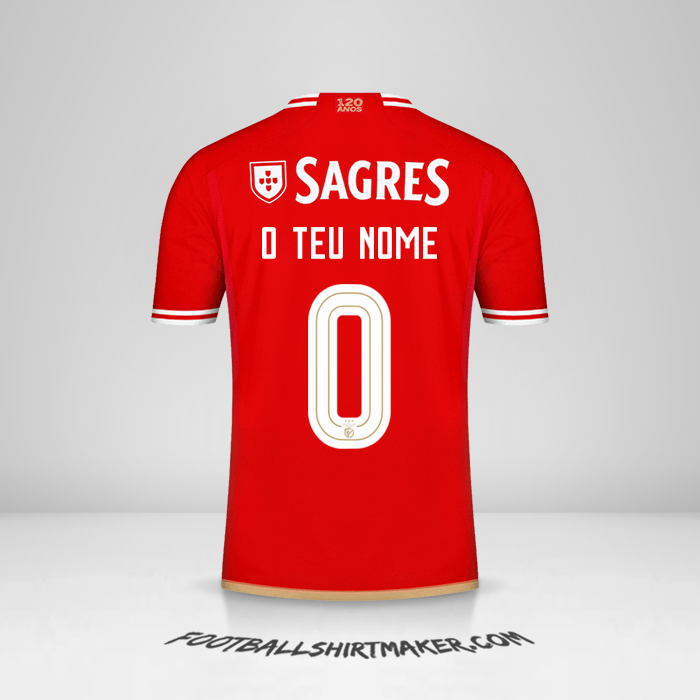 Camisola SL Benfica Cup 2023/2024 -  o teu nome - 0