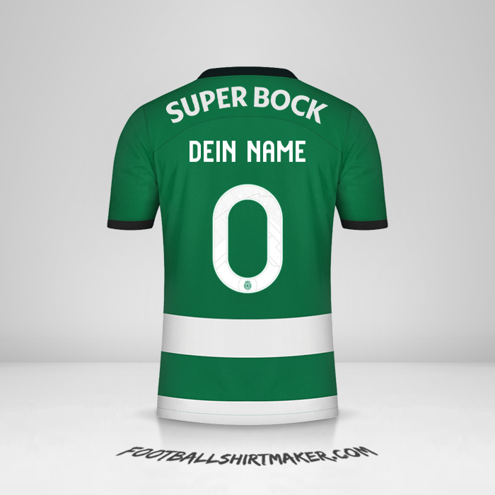 Trikot Sporting Clube Cup 2023/2024 -  dein name - 0