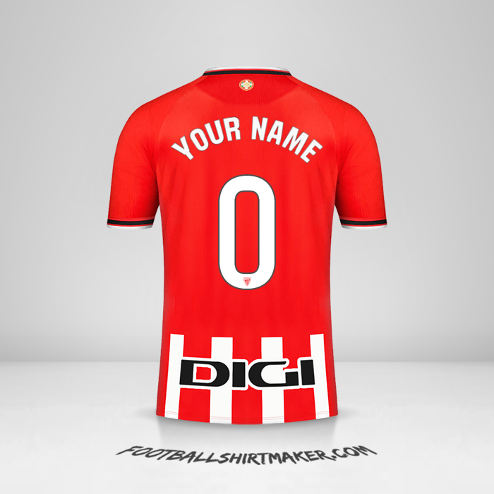Shirt Athletic Club 2023/2024 -  your name - 0