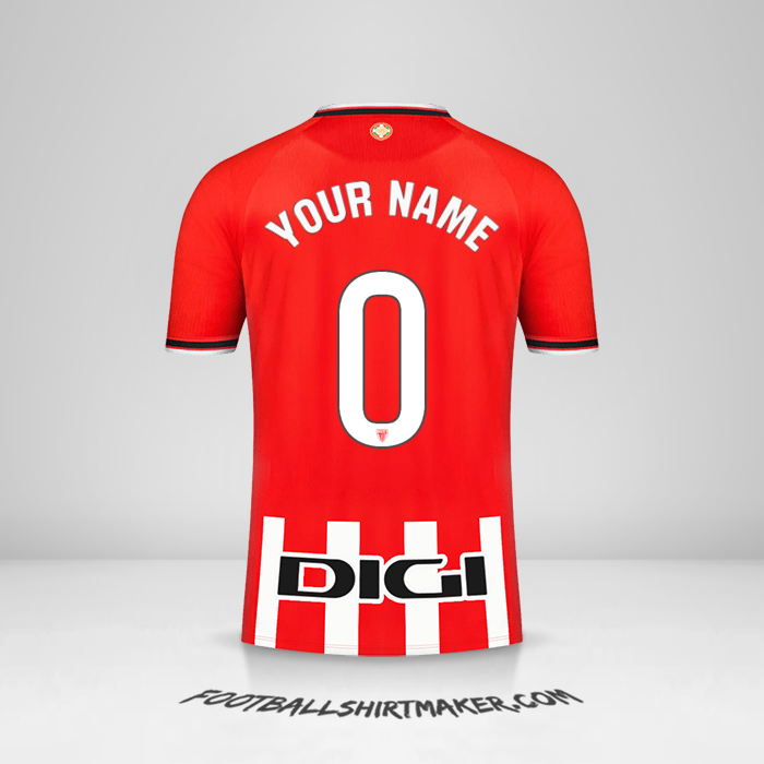 Shirt Athletic Club 2023/2024 -  your name - 0